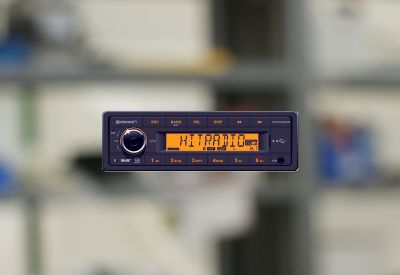 Continental DAB/FM/AM 24 V Radio mit USB/Bluetooth®