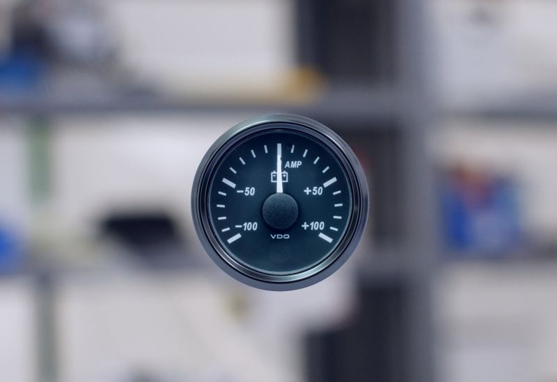 VDO SingleViu Amperemeter 100A 0247