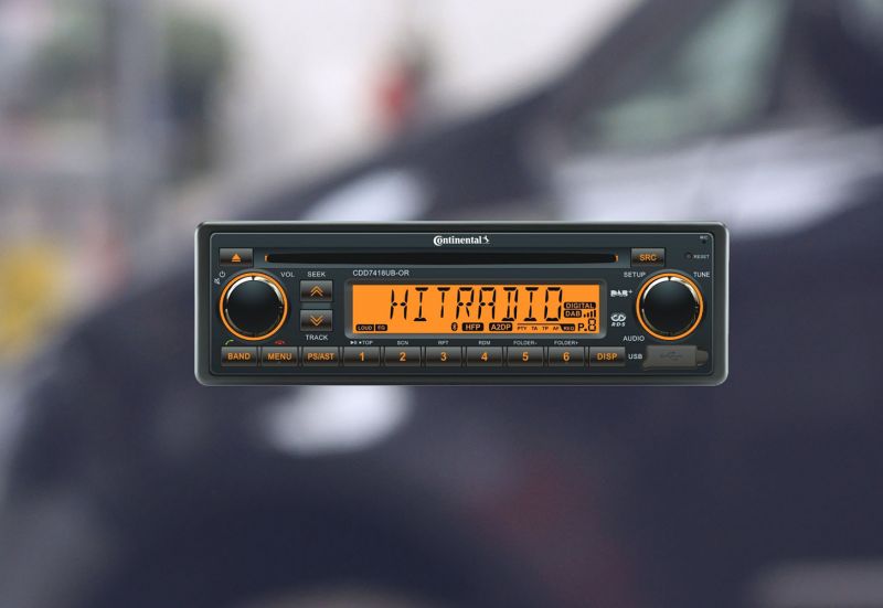 Continental 12V CD Radio/USB MP3/DAB/DAB+/DMB/BT